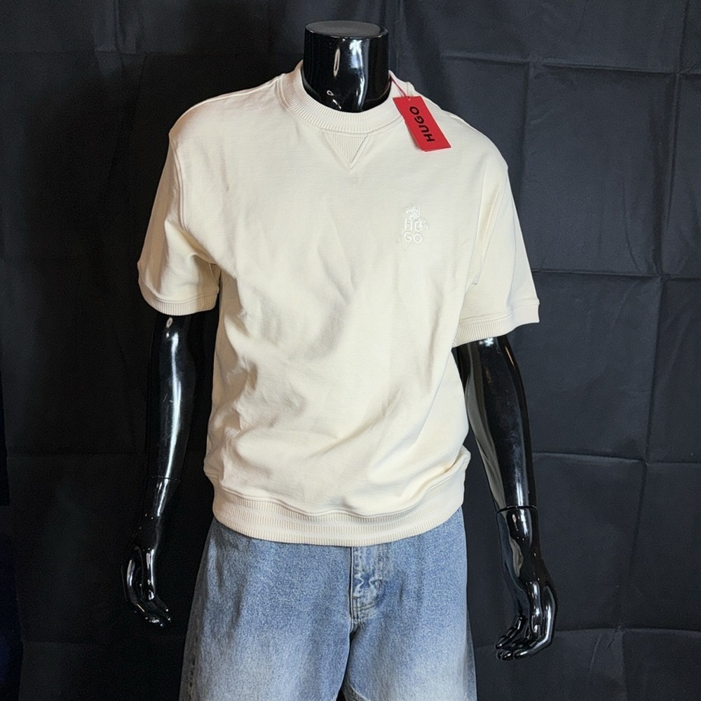 Hugo men heavy knit sweater tshirt